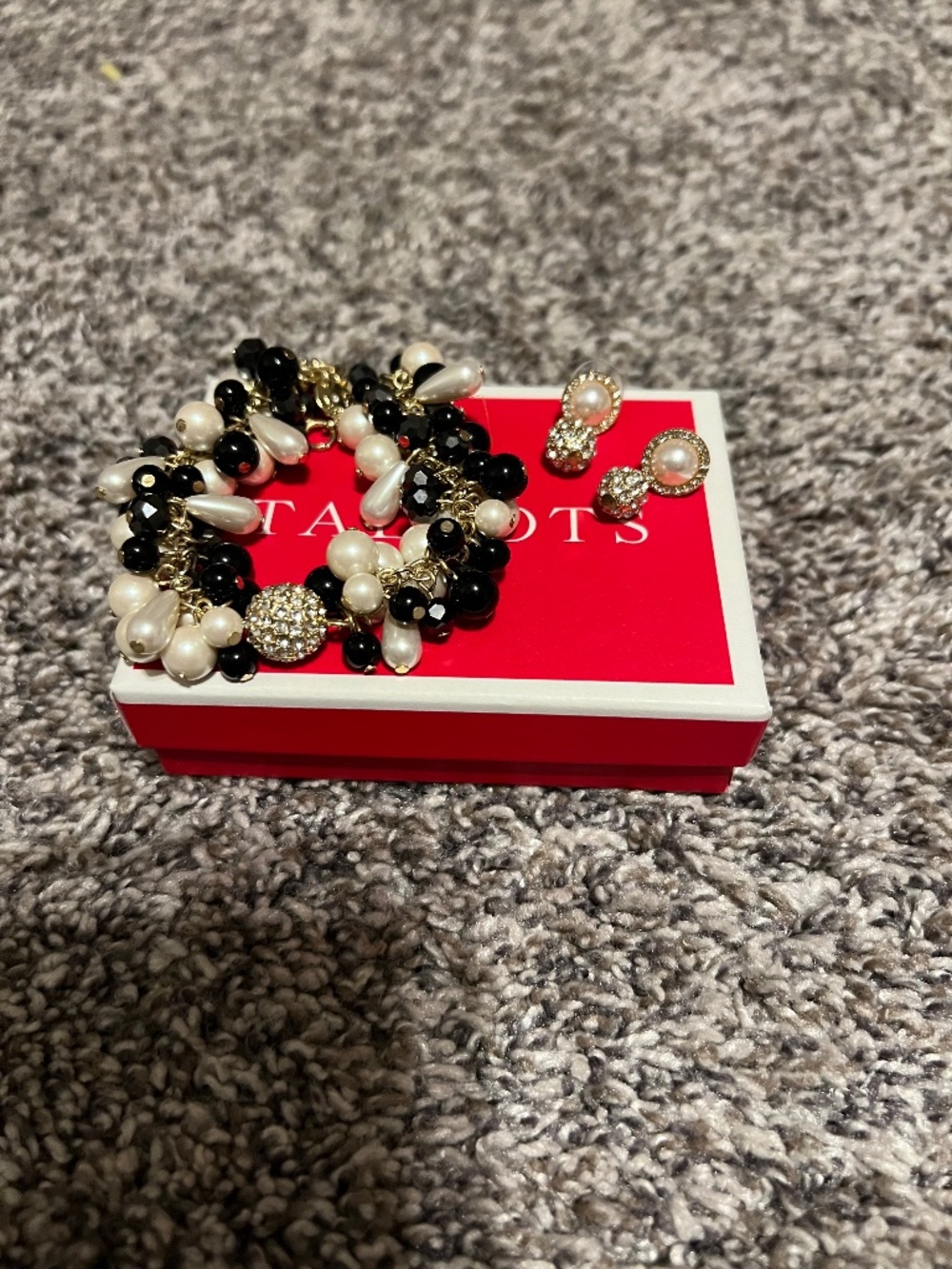 Bracelet and matching earrings